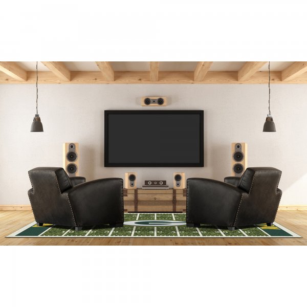 Green Bay Packers Imperial 5'4'' x 7'8'' Home Field Rug
