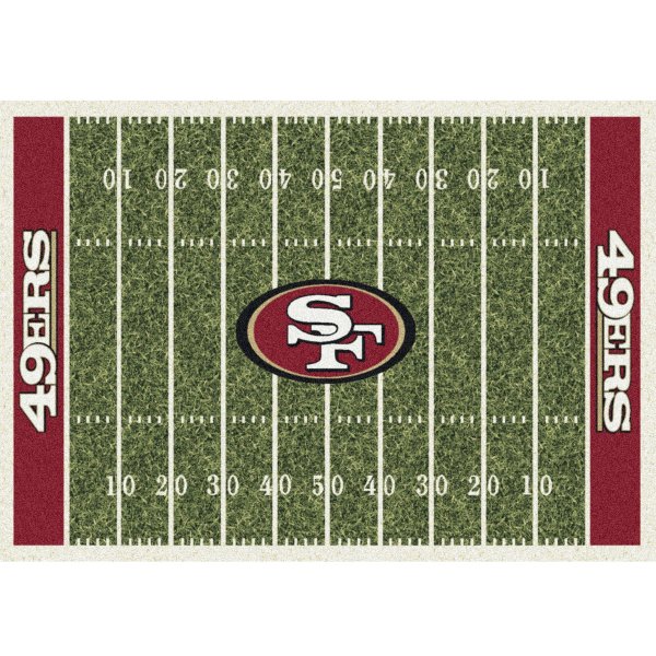 San Francisco 49ers Imperial 5'4'' x 7'8'' Home Field Rug