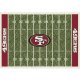 San Francisco 49ers Imperial 5'4'' x 7'8'' Home Field Rug