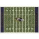 Baltimore Ravens Imperial 7'8'' x 10'9'' Home Field Rug