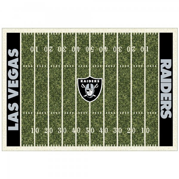 Las Vegas Raiders Imperial 5'4'' x 7'8'' Home Field Rug