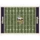 Minnesota Vikings Imperial 7'8'' x 10'9'' Home Field Rug