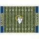 Los Angeles Rams Imperial 5'4'' x 7'8'' Home Field Rug