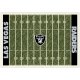 Las Vegas Raiders Imperial 5'4'' x 7'8'' Home Field Rug