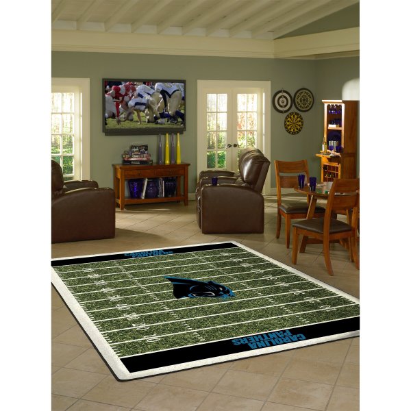 Carolina Panthers Imperial 7'8'' x 10'9'' Home Field Rug