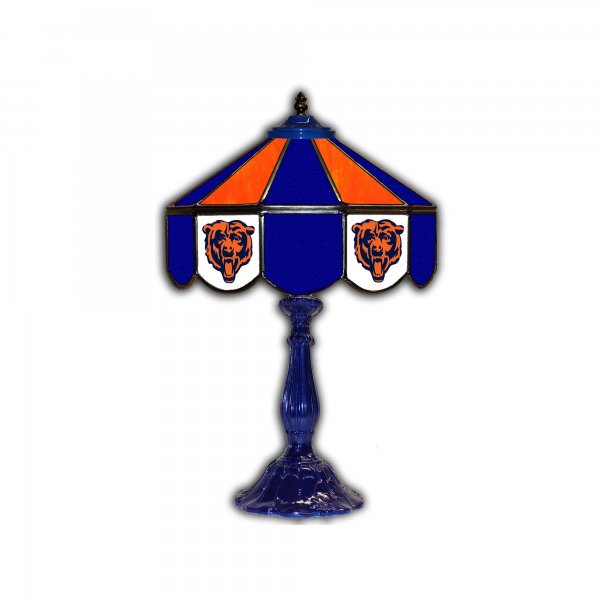 Chicago Bears 21" Glass Table Lamp