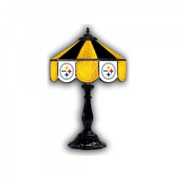 Pittsburgh Steelers 21" Glass Table Lamp