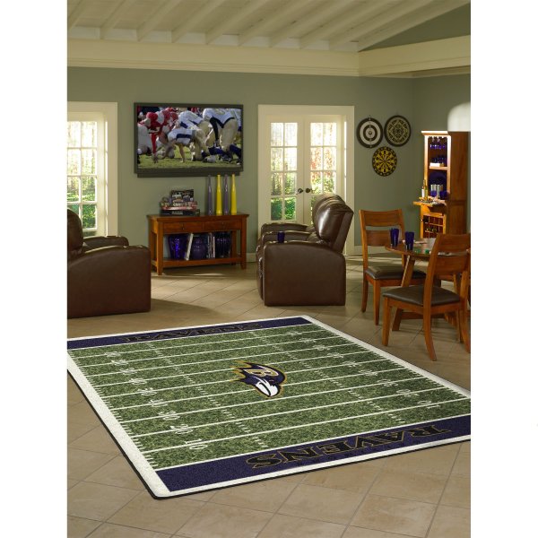 Baltimore Ravens Imperial 5'4'' x 7'8'' Home Field Rug