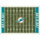 Miami Dolphins Imperial 7'8'' x 10'9'' Home Field Rug