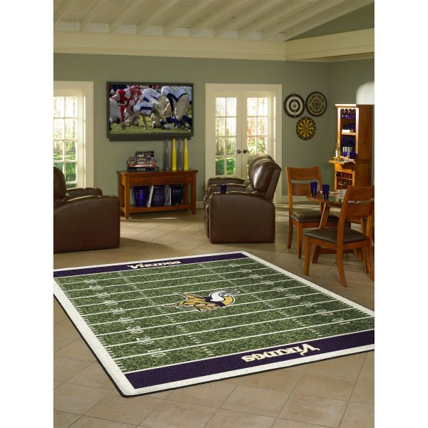 Minnesota Vikings Imperial 7'8'' x 10'9'' Home Field Rug