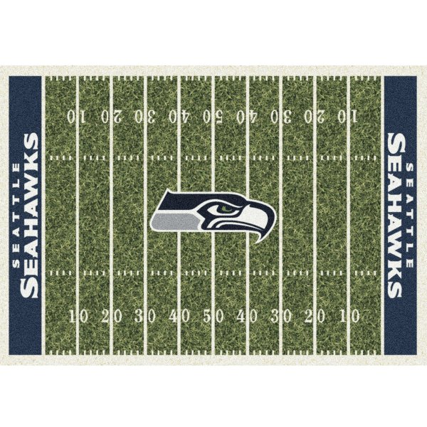 Seattle Seahawks Imperial 7'8'' x 10'9'' Home Field Rug