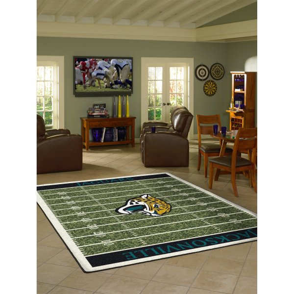 Jacksonville Jaguars Imperial 7'8'' x 10'9'' Home Field Rug