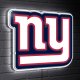 New York Giants LED Team Logo Shaped Lighted Wall Sign