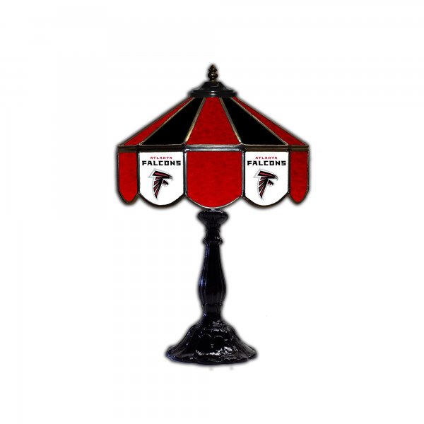 Atlanta Falcons 21" Glass Table Lamp